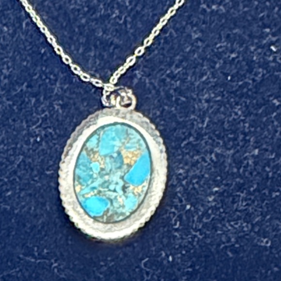 Montana Silversmiths, Wisdom of the West Turquoise Necklace - Picture 7 of 14